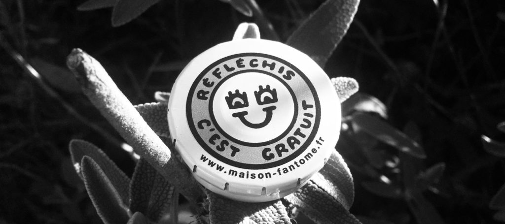 Maison Fantome Reflechis c'est gratuit boite metal