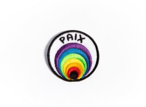 Patch "PAIX" (PEACE) - Made in France