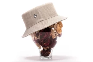 Linen and recycled cotton Bob - Made in France - IRMA