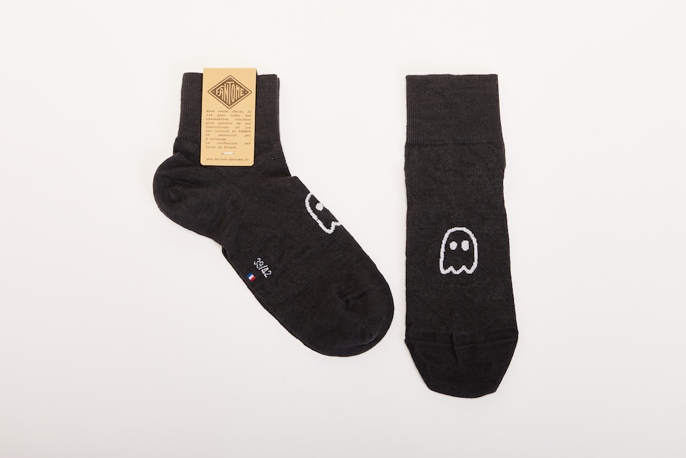 FANTOME_CHAUSSETTE_LIN_MADE_IN_FRANCE_LINEN_SOCKS_MIF_LABONAL_ANTHRACITE