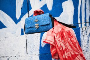 Recycled textile fashion