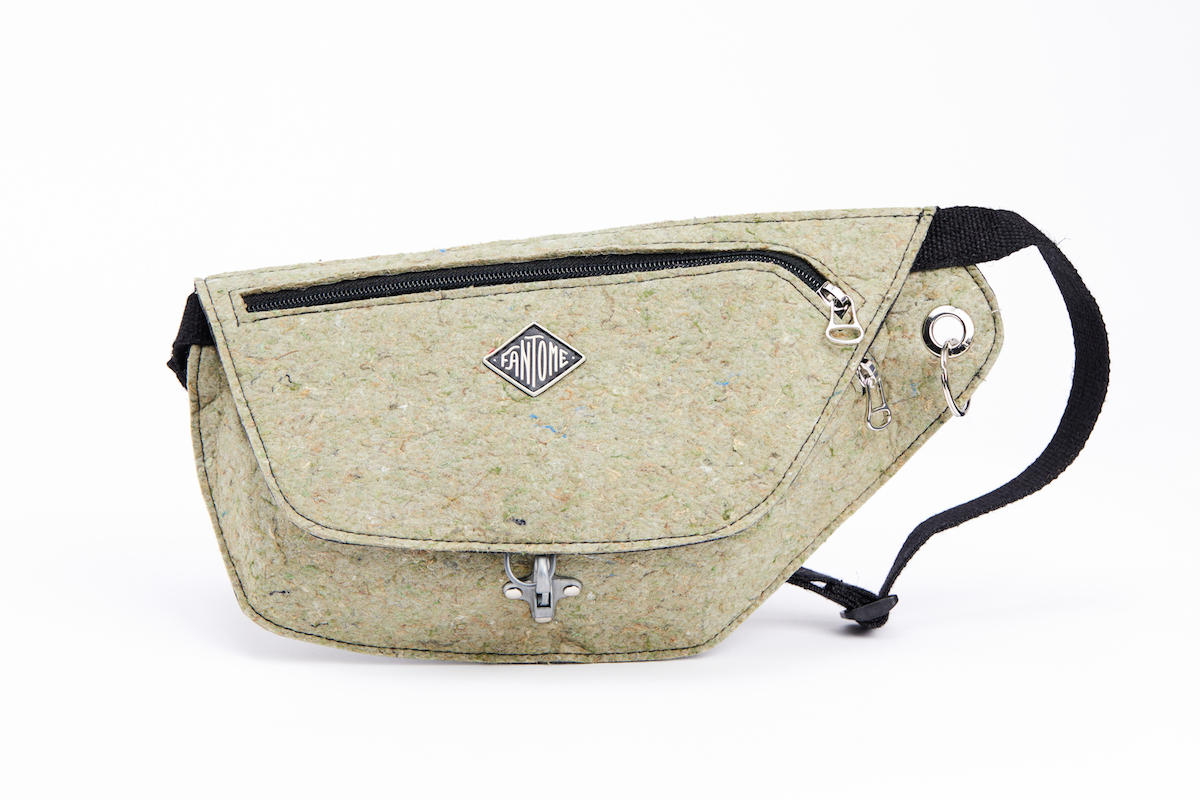 Sac Banane en fibres recyclees granito Terre Ivy Maison Fantome